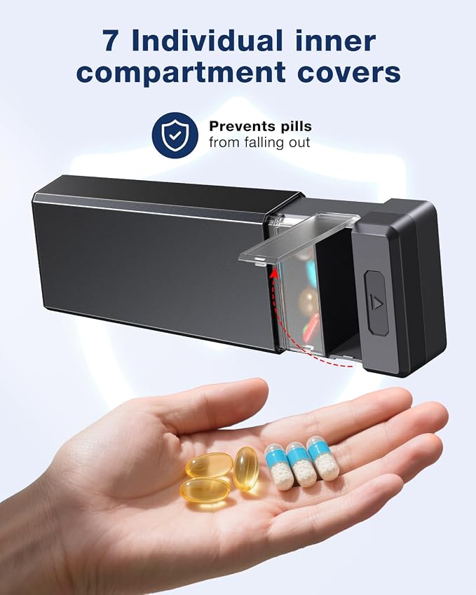 HEIYING 7 Days Pill Organizer - Image 4