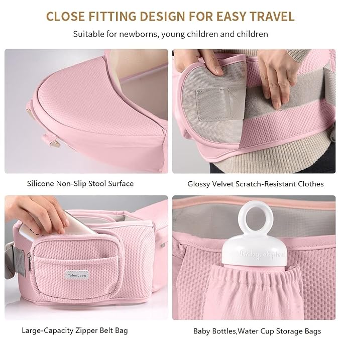 Baby Carrier Newborn to Toddler, 6-in-1 Baby Carrier - Image 4