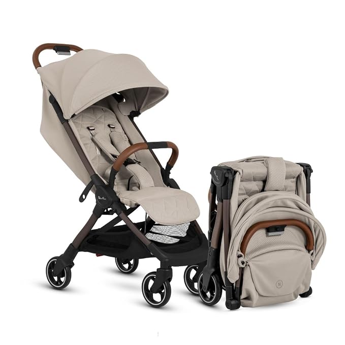 Silver Cross Clic Compact Stroller – Lightweight Travel Stroller by SilverCross