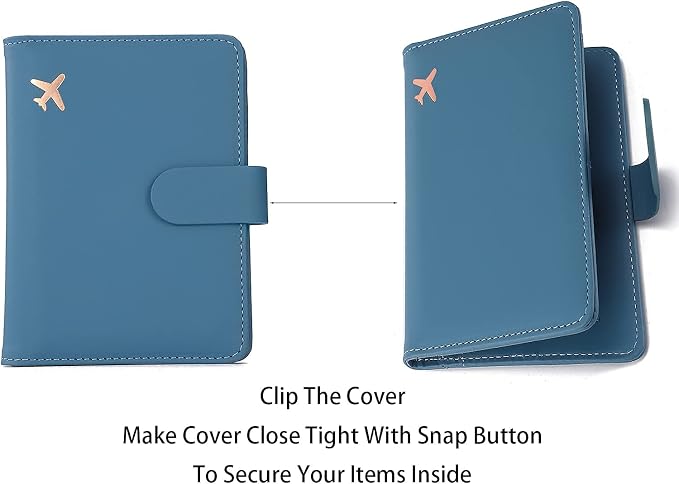 Melsbrinna Premium Leather Passport Holder Covers Case, Waterproof Rfid - Image 5