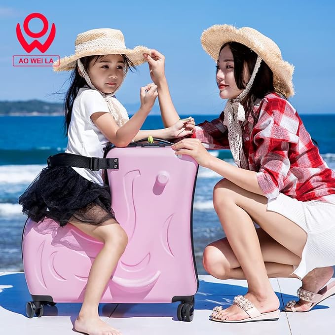 Ride on Hard Shell Kids Luggage - Image 7