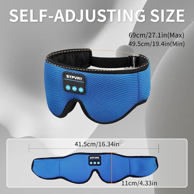 Bluetooth Sleep Mask Wireless Headphones 3D Bluetooth Eye Mask - Image 6