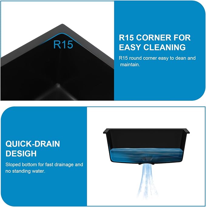 18 Granite Composite Bar Sink - Image 9