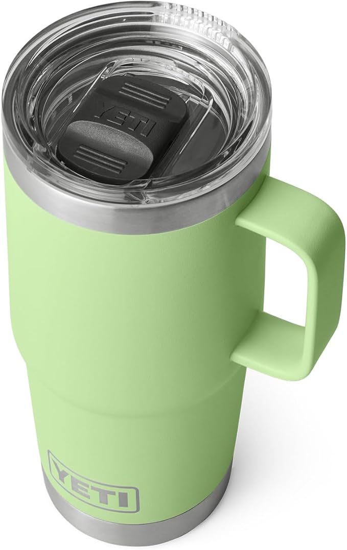 YETI Rambler 20 oz Travel Mug, Stainless Steel, Vacuum Insulated by YETI