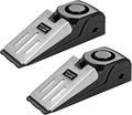 Door Stop Alarm 2 Pack, 120 dB Door Stopper Wedge Door Stops Alarm Great by TOWODE