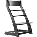 FORNEL Modern Black Wooden High Chair | The Adjustable Grow-with-Me Chair by FornelFurniture