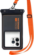 Marine IP68 Waterproof Phone Pouch, Floating Waterproof Dry Bag Compatible by Tandoler