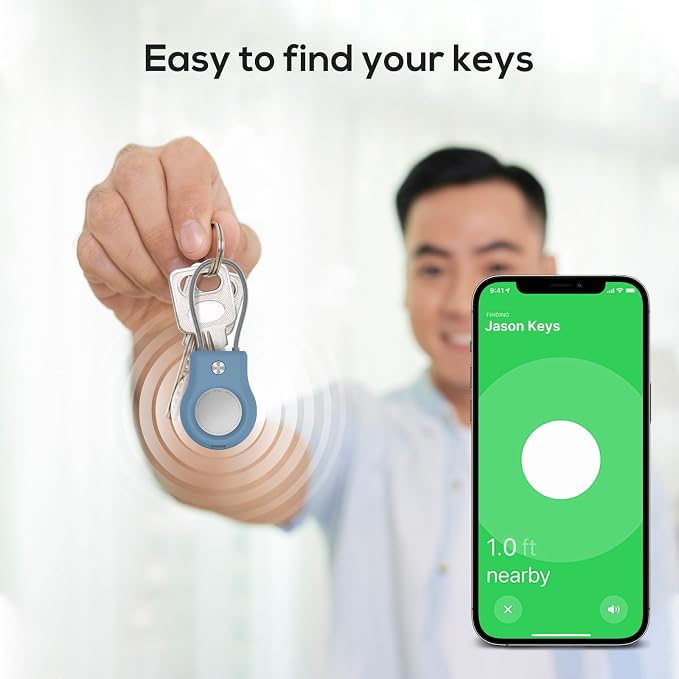 Air tag Holder, Air tag Keychain - Image 4