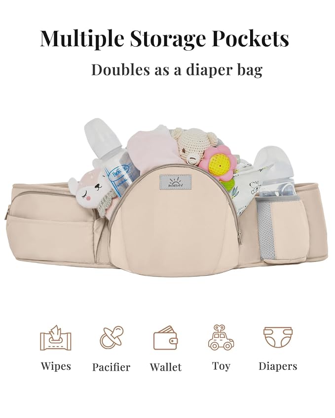 MOMTORY Carryall™ Pro Baby Carrier, Safety-Certified 6-in-1 Baby Carrier - Image 2