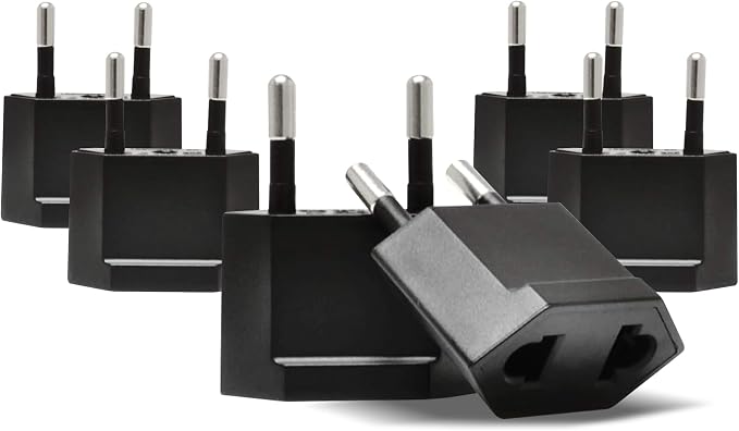 Ceptics USA, Canada to European Plug Adapter by Ceptics