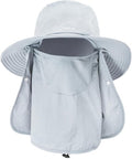 Sun Hats for Men Women Fishing Hat UPF 50+ Breathable Wide Brim Summer UV by Rosoz