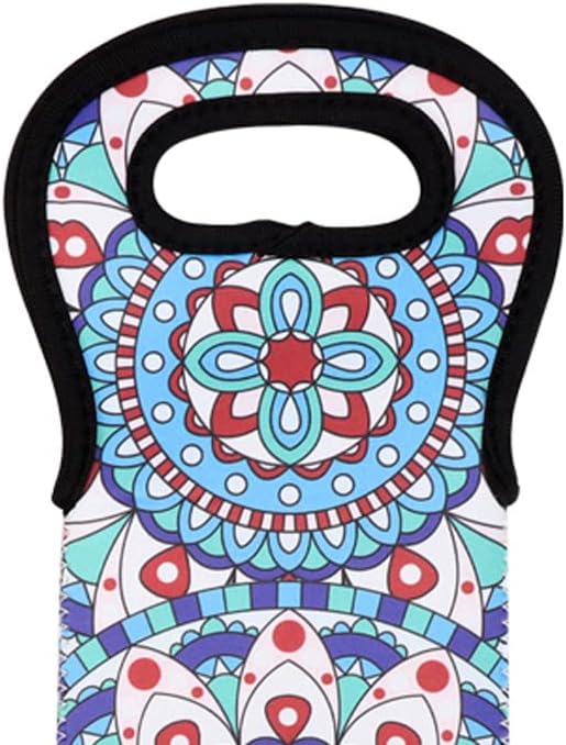 Neoprene Wine Tote Insulated Bag Single Bottle Wine Carrier Built Wine Bottle - Image 5