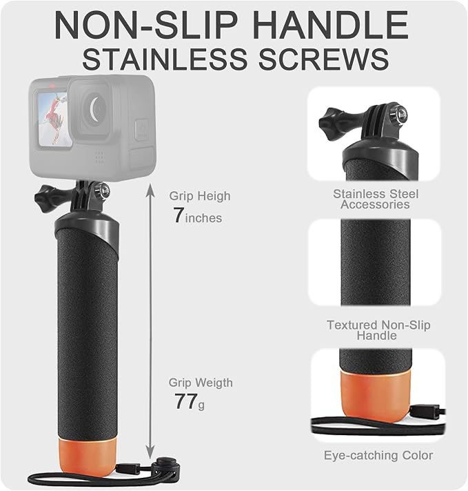 FitStill Carrying Protective Case Include 60M/196FT Underwater Waterproof - Image 6