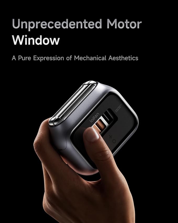 Laifen P3 Pro 3-Blade Electric Shaver, Dual Linear High-Speed Motors 12 - Image 5