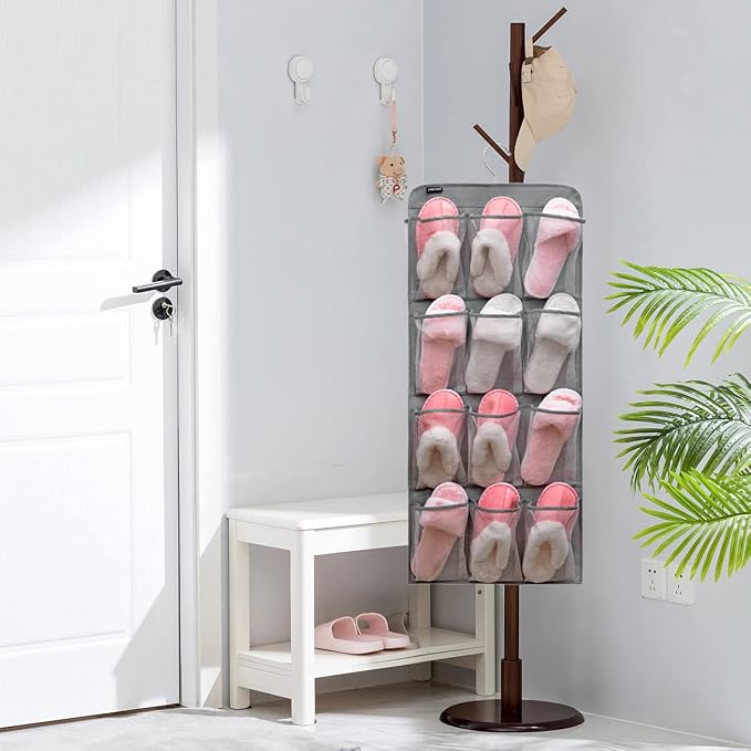 Dual Sided Hanging Shoe Organizer - Image 6