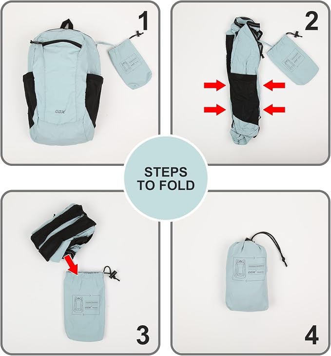 GOX Foldable 20l Backpack For Travel Lightweight Hiking Packable Daypack for - Image 5