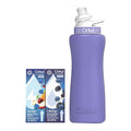 Cirkul 32oz. Matte Periwinkle Stainless Steel Water Bottle Starter Kit by Cirkul