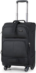 Hanke 20 Inch Softside Expandable Carry On Luggage by Hanke
