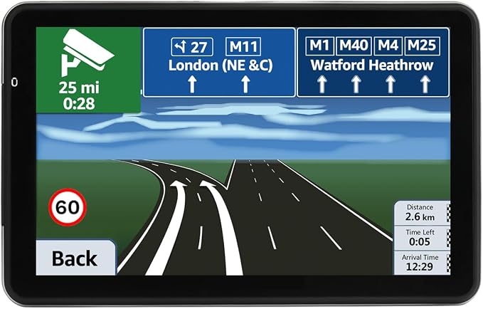 Car GPS Navigation, Latest 2025 Map 7 inch Touch Screen Car GPS, Voice Turn - Image 2