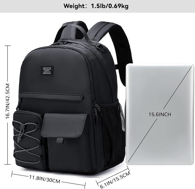 Lohol Fashion Backpack with Anti Theft Pocket, Water Resistant Travel Daypack - Image 2