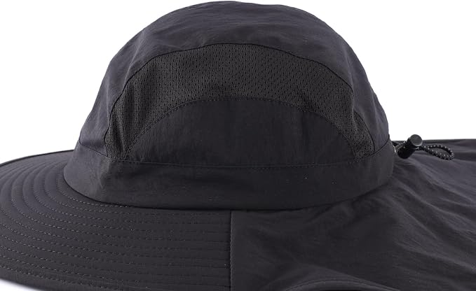 Home Prefer UPF 50+ Sun Hats for Men Women Wide Brim Fishing Hat - Image 7