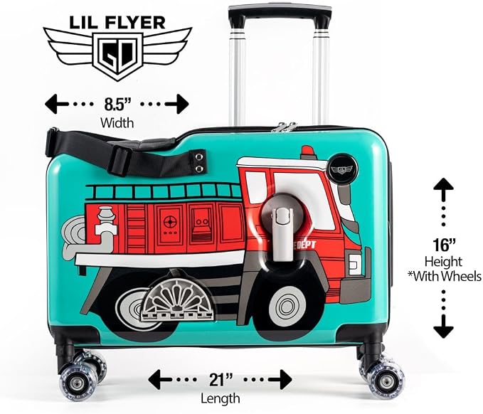 Younglingz LIL FLYER GO Version 2 Ride On Suitcase - Image 7