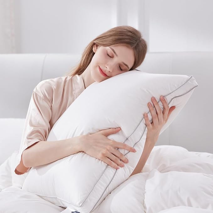 Globon Luxury Feather Down Pillow King Size by Globon