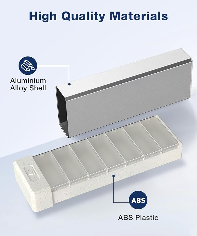 HEIYING 7 Days Pill Organizer - Image 2