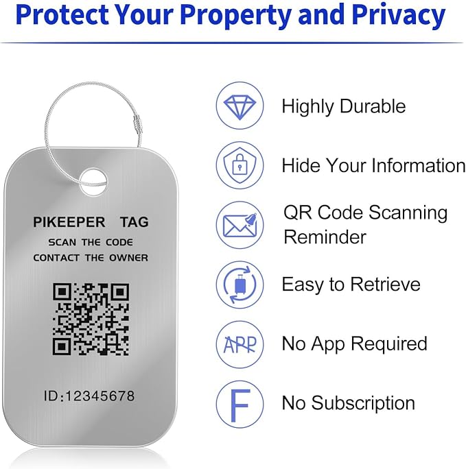 Smart QR Code Luggage Tags - Image 2