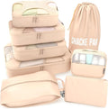 Shacke 8 Set Packing Cubes for Travel Lightweight Luggage Organizer by Shacke