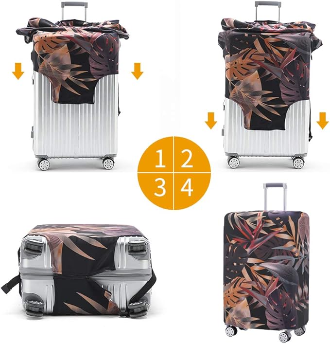 TRAVELKIN more than travel Luggage Cover Washable Suitcase Protector - Image 7