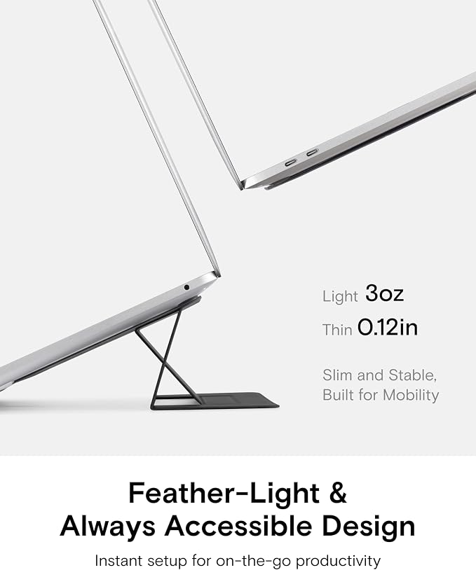 MOFT Laptop Stand for Desk, Adhesive MacBook Computer Stand - Image 2