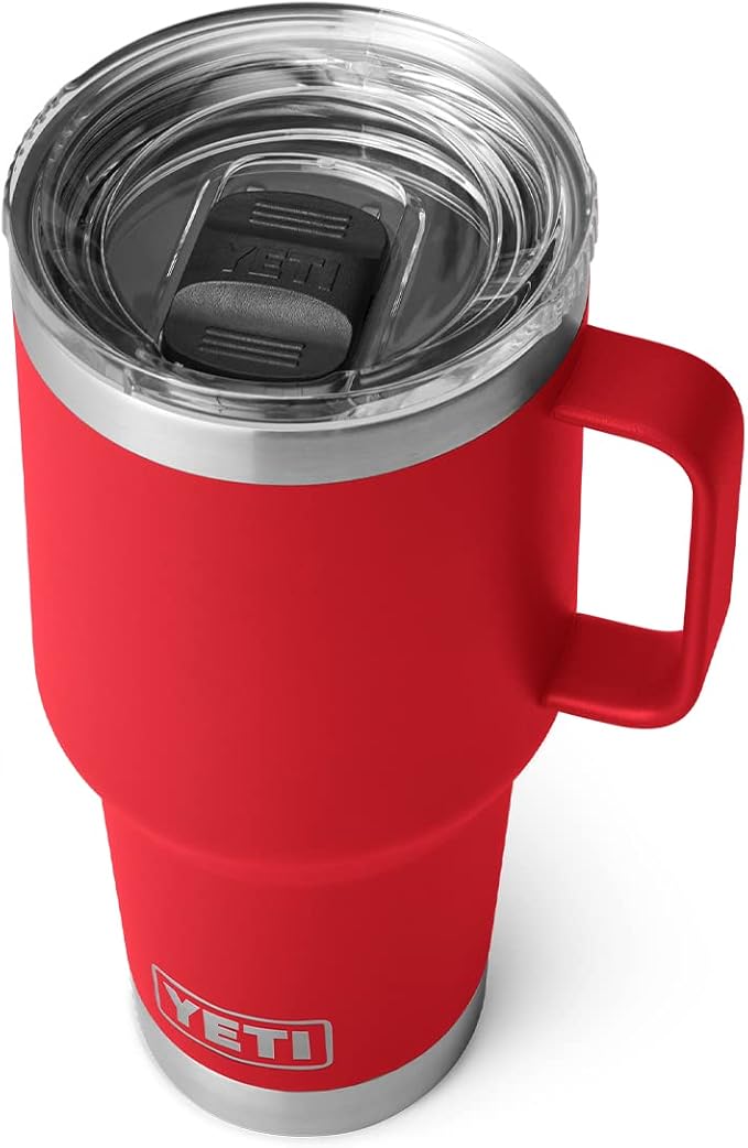 YETI Rambler 30 oz Travel Mug, Stainless Steel, Vacuum Insulated by YETI
