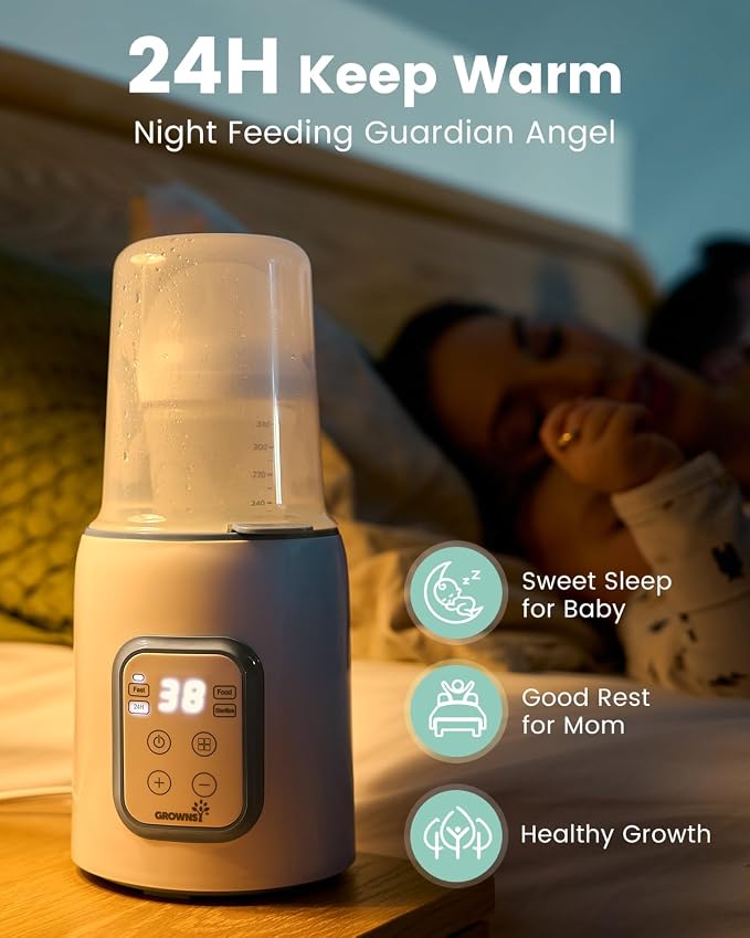 Bottle Warmer, GROWNSY 8-in-1 Fast Baby Milk Warmer - Image 5