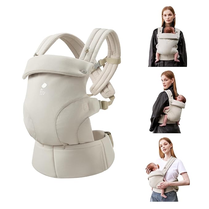 Bc Babycare CocoonGo Baby Carrier – CloudTouch Soft & Ergonomic Baby Carrier by BCBABYCARE