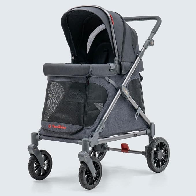 Familidoo Q1 Multi-Use Kids Wagon Stroller – Foldable, Lightweight & All-Terrain - Image 3