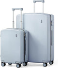 Hanke Hard Shell Luggage Sets 2 Pieces, Carry On and Checked Luggage Sets by Hanke