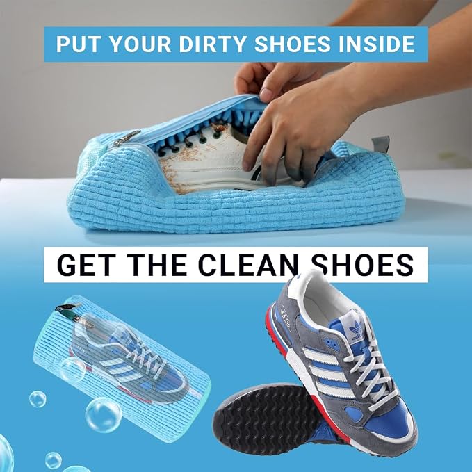 EPSCY Shoe Washing Machine Bag 2 Pack - Image 4