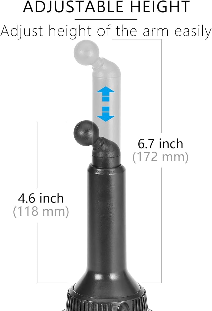 1Zero Solid GPS Cup Holder Mount - Image 4