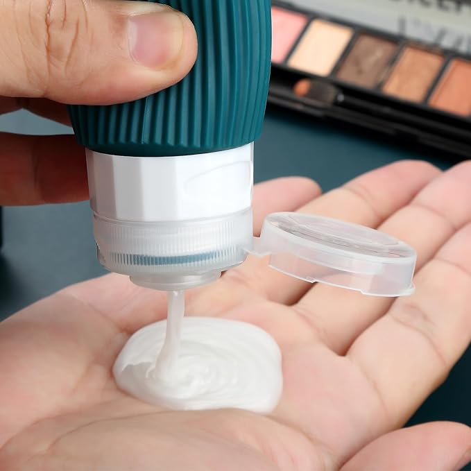Travel Bottles for Toiletries, Tsa Approved 2oz Travel Bottles, BPA Free Leak - Image 4