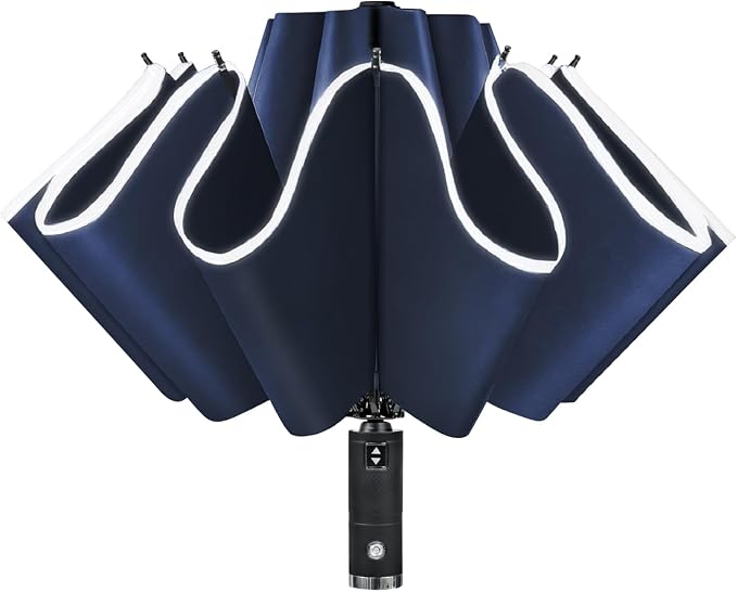 Lejorain Compact Inverted Reflective Umbrella by Lejorain