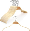 TOPIA HANGER Slim Natural Wood Hangers by TOPIAHANGER