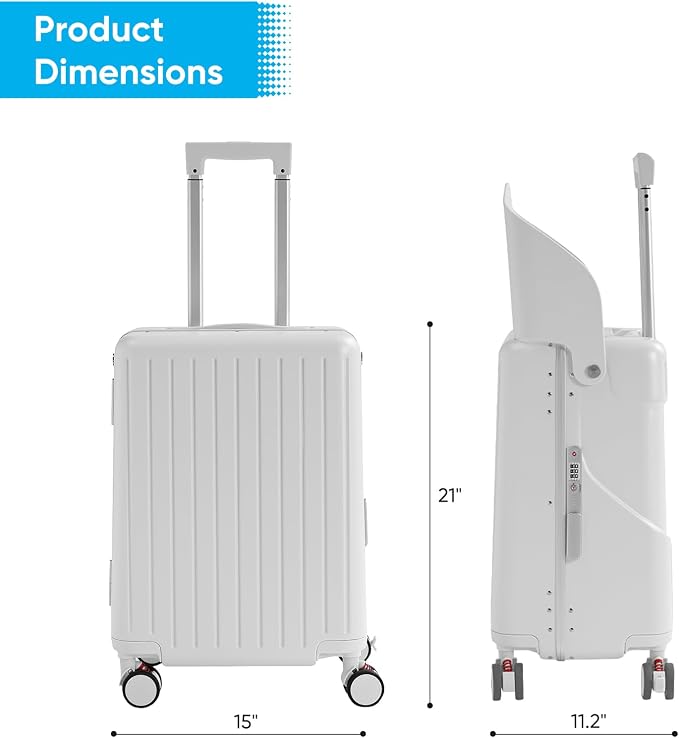 TABU 20" Ride-on Luggage with Seat - Image 2