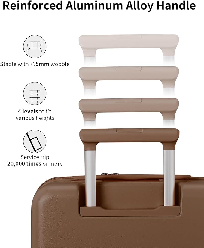 aji Expandable Top Opening Luggage Sets 2 Piece - Image 7