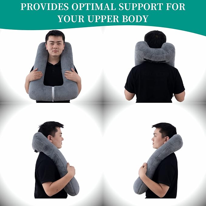 Travel Pillow Upgraded Version of Aircraft Travel Neck Pillow - Image 2