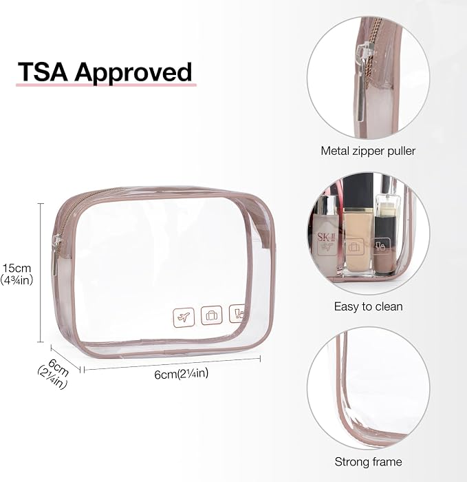 BAGSMART Toiletry Bag Hanging Travel Makeup Organizer - Image 5