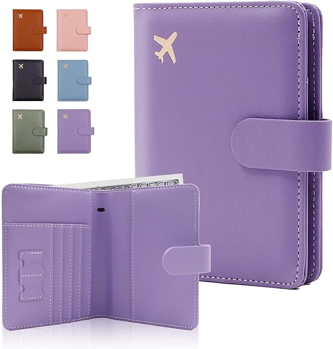 Melsbrinna Premium Leather Passport Holder Covers Case, Waterproof Rfid by Melsbrinna