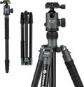 Fotopro 68" Camera Tripod for DSLR, Heavy Duty Compact Travel Tripod by Fotopro
