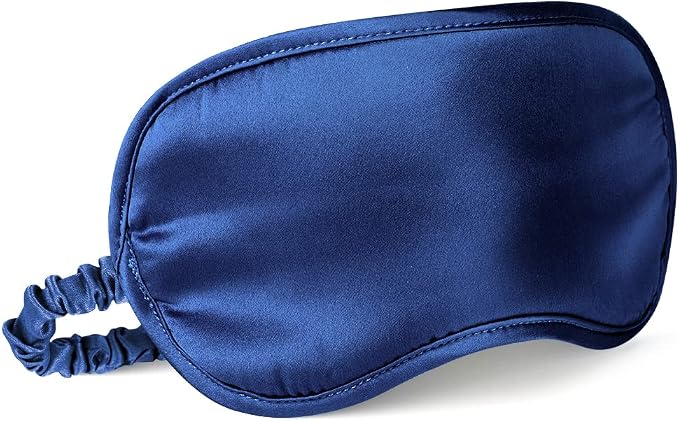 LULUSILK Mulberry Silk Sleep Eye Mask Blindfold by LULUSILK