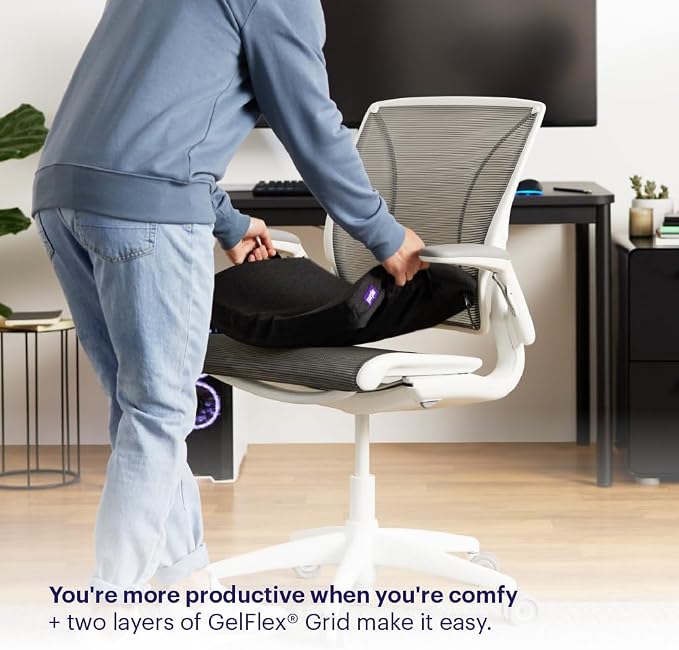 Purple Double Seat Cushion | Pressure Reducing Grid Designed - Image 7